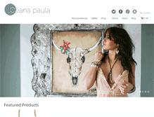 Tablet Screenshot of lianapaula.com